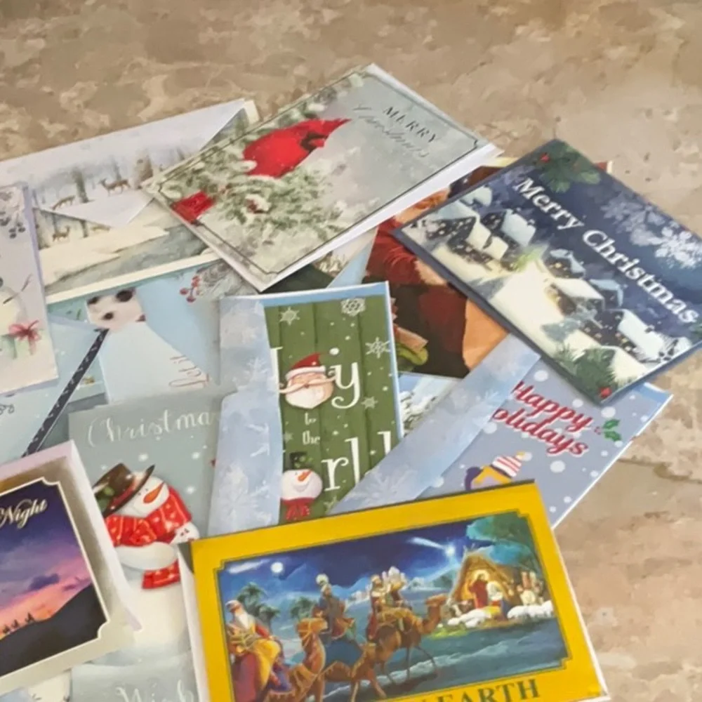 20 Assorted Christmas Cards